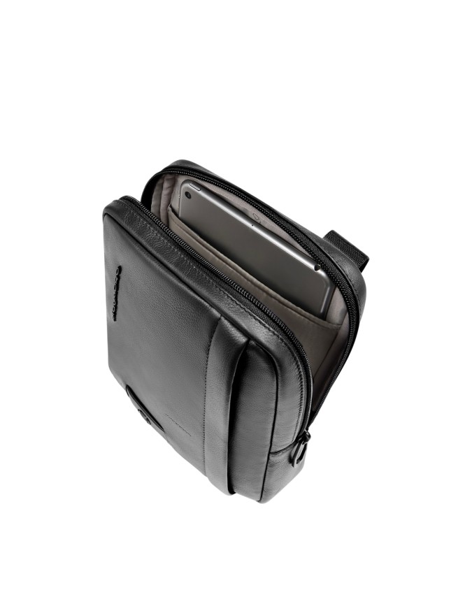  Piquadro - Borsello uomo in pelle porta Ipad Mini