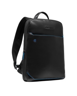 Piquadro - Men's Leather Backpack with 14'' Laptop... 2