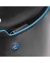  Piquadro - Zaino uomo in pelle porta pc 14'' 1 comparto Blue