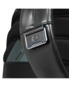 Piquadro - Zaino uomo in pelle porta pc 14'' 1 comparto Blue
