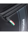 Piquadro - Rubberized fabric backpack with a 15.6-inch laptop compartment, "Piquadro" for Ducati
