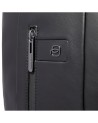  Piquadro - Zaino uomo in pelle porta pc 15.6'' con espansione