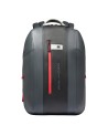 Piquadro - Zaino uomo in pelle porta pc 15.6'' con espansione