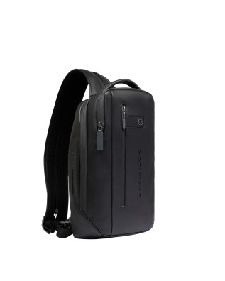 Piquadro - Einseitiger Herrenrucksack aus Leder mit zwei... 2