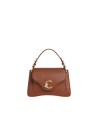  Coccinelle – Borsa a mano in pelle con patta piccola C-ME