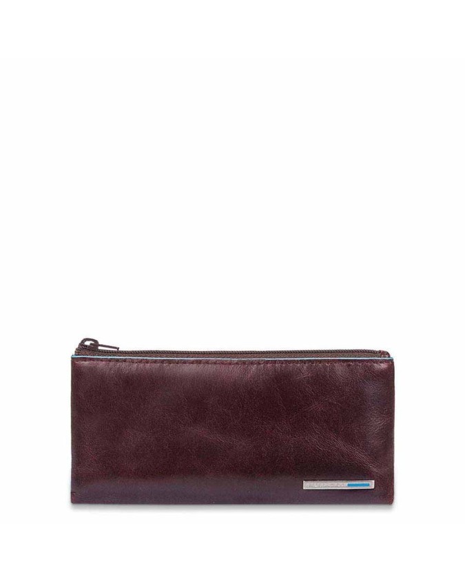 PIQUADRO - Astuccio Portachiavi in Pelle con un anello  - PC1514B2