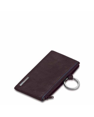 PIQUADRO - Astuccio Portachiavi in Pelle con un anello  - PC1514B2 2