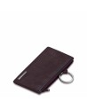 PIQUADRO - Astuccio Portachiavi in Pelle con un anello  - PC1514B2