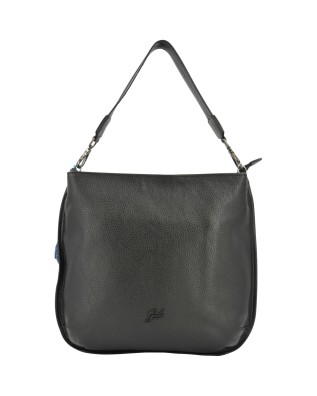 Gabs - Smooth and suede leather shoulder bag, Size M, Lella 2