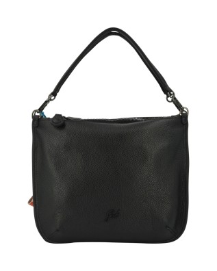 Gabs - Ariana Leather Shopping Bag, Size M, Bull Black