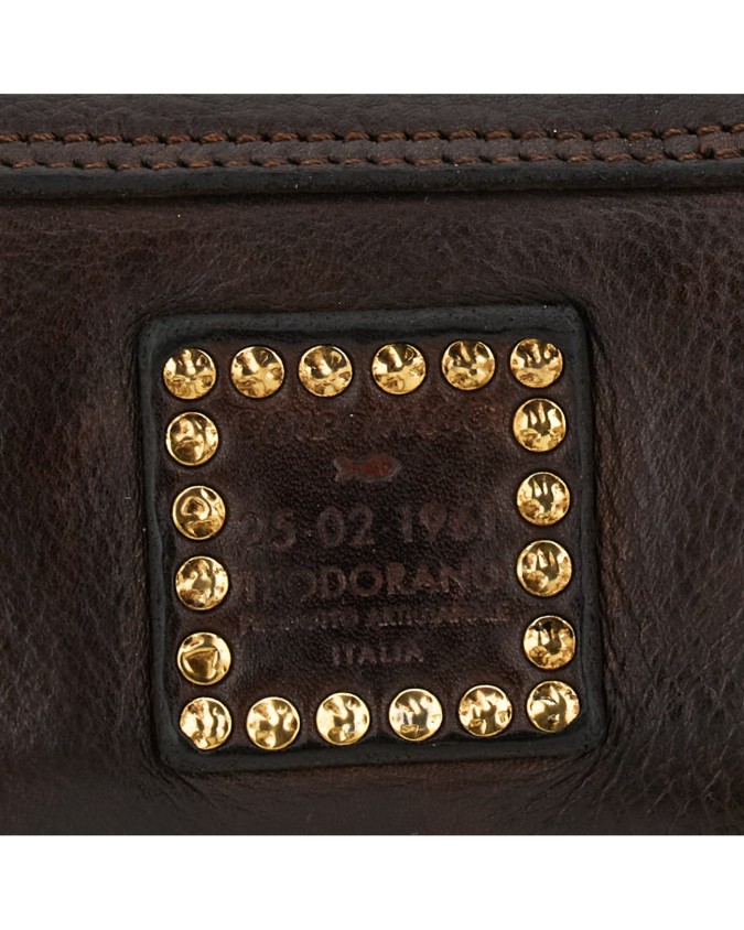  Campomaggi - Borsa a tracolla mini in pelle con manico Aurora