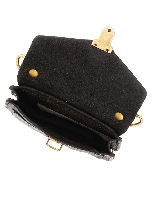  Campomaggi - Borsa a tracolla mini in pelle con manico Aurora