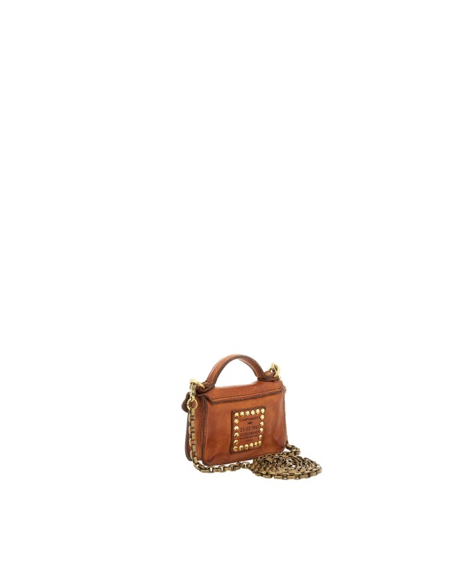  Campomaggi - Borsa a tracolla mini in pelle con manico Aurora