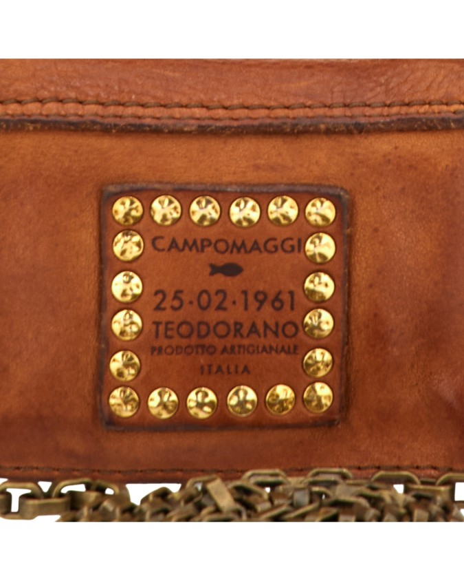  Campomaggi - Borsa a tracolla mini in pelle con manico Aurora