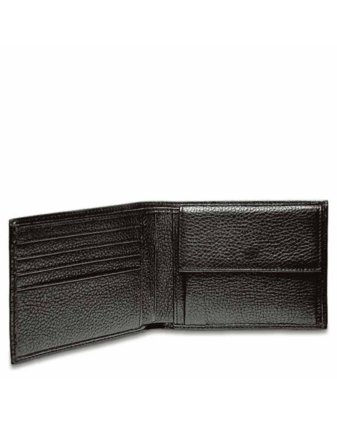 Piquadro Portafoglio Uomo in Pelle Nero - Collezione Modus
