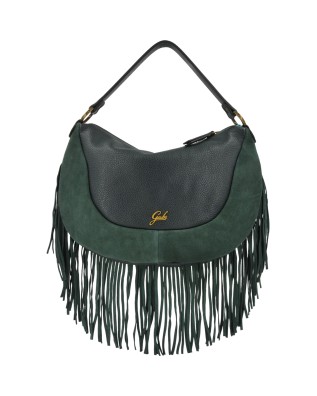 Gabs - Multi-Color Leather Shoulder Bag, Size M, Split...