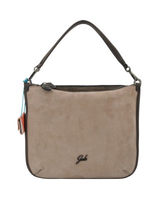 Gabs - Suede and Embossed Leather Shopping Bag, Size M,...