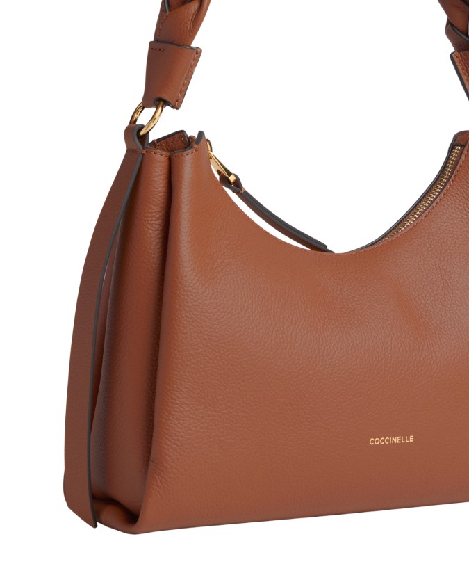  Coccinelle – Borsa a spalla in pelle piccola Boheme