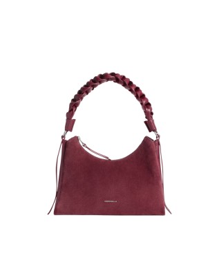  Coccinelle - Borsa a spalla in pelle scamosciata Boheme