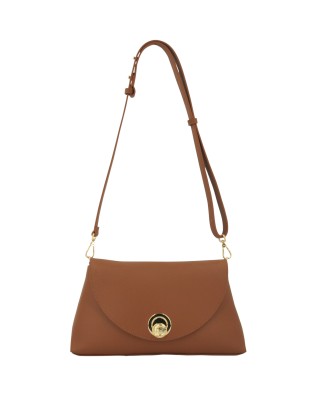 Coccinelle - Nikla Leather Shoulder Bag, Size M -...