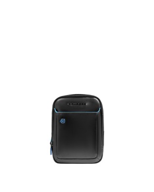  Piquadro – Borsello uomo in pelle a due comparti porta iPad