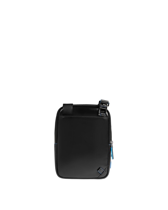  Piquadro – Borsello uomo in pelle a due comparti porta iPad
