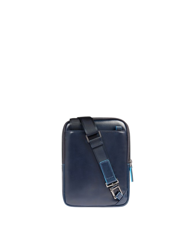  Piquadro – Borsello uomo in pelle a due comparti porta iPad
