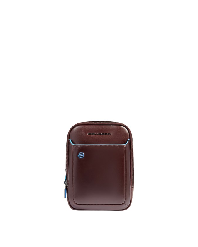  Piquadro – Borsello uomo in pelle a due comparti porta iPad