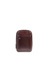  Piquadro – Borsello uomo in pelle a due comparti porta iPad