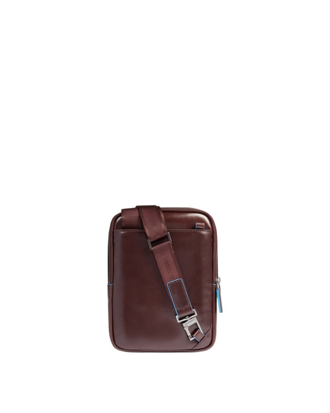  Piquadro – Borsello uomo in pelle a due comparti porta iPad