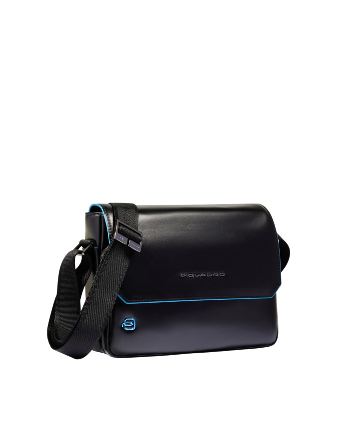  Piquadro – Borsa a tracolla orizzontale 1 comparto porta iPad