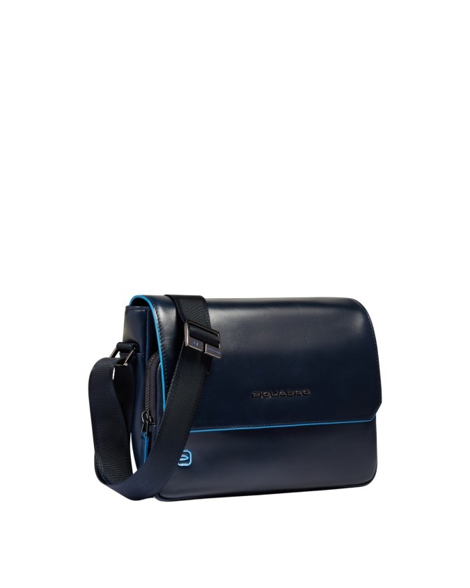  Piquadro – Borsa a tracolla orizzontale 1 comparto porta iPad