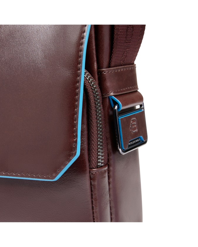  Piquadro – Borsa a tracolla orizzontale 1 comparto porta iPad