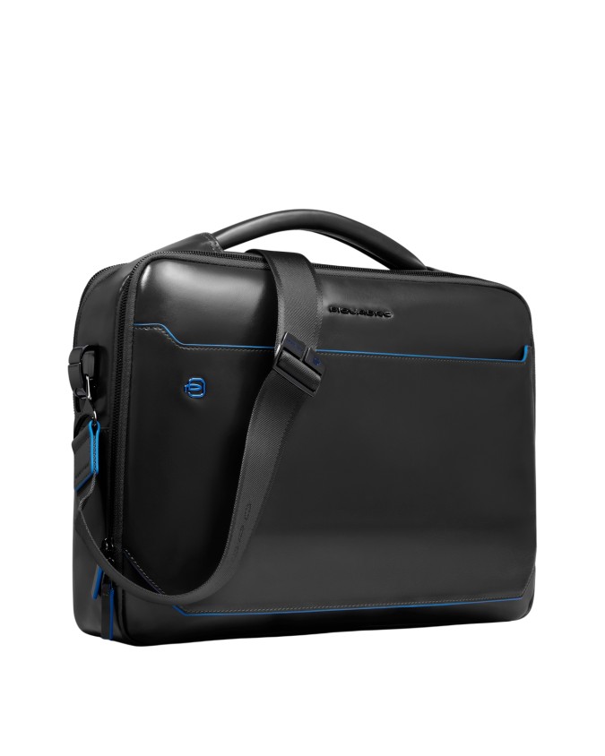  Piquadro – Cartella porta pc 15,6 ‘’ con doppio manico e 2