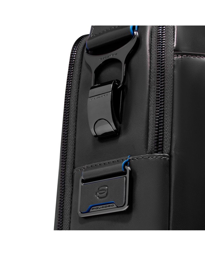  Piquadro – Cartella porta pc 15,6 ‘’ con doppio manico e 2