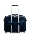  Piquadro – Cartella porta pc 15,6 ‘’ con doppio manico e 2