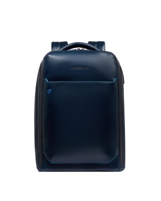 Piquadro - Men's Fast-Check Backpack with 3 Compartments...