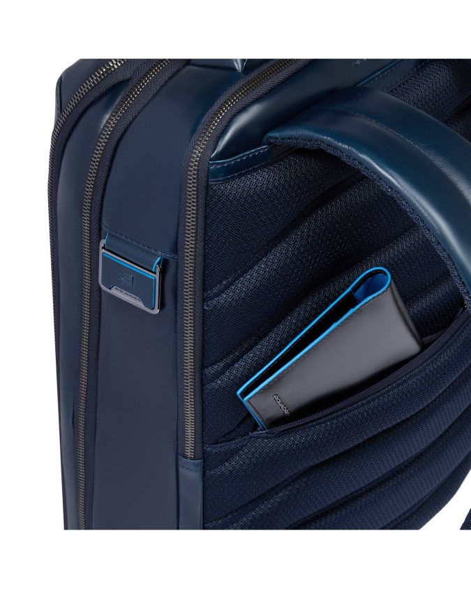  Piquadro - Zaino uomo fast-check a 3 comparti porta pc 15.6’’