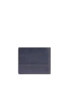  Piquadro – Portafoglio uomo in pelle con porta monete RFID