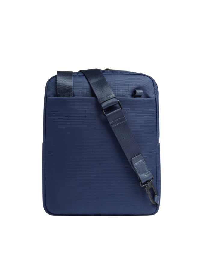  Piquadro - Borsello uomo porta iPad 11'' in pelle e tessuto
