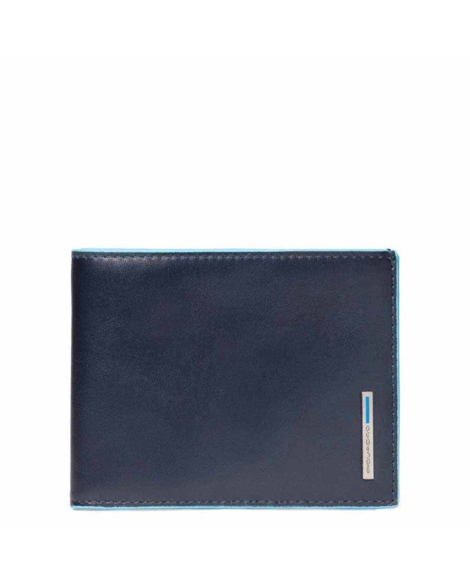 PIQUADRO - Portafoglio uomo con portamonete Blue Square