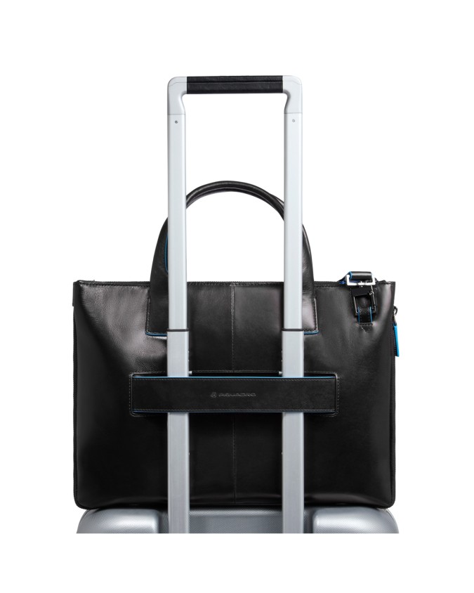 Piquadro - 14'' Leather Laptop Bag...
