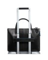  Piquadro - Cartella porta pc 14'' in pelle con tracolla Blue