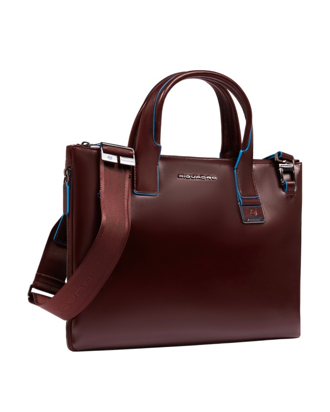 Piquadro - 14'' Leather Laptop Bag...