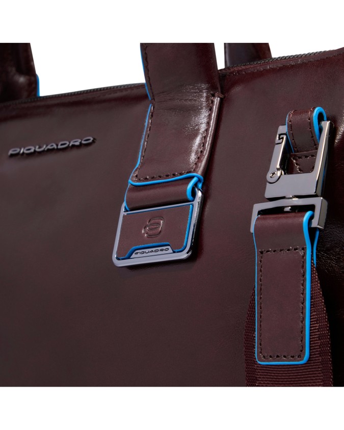 Piquadro - 14'' Leather Laptop Bag...