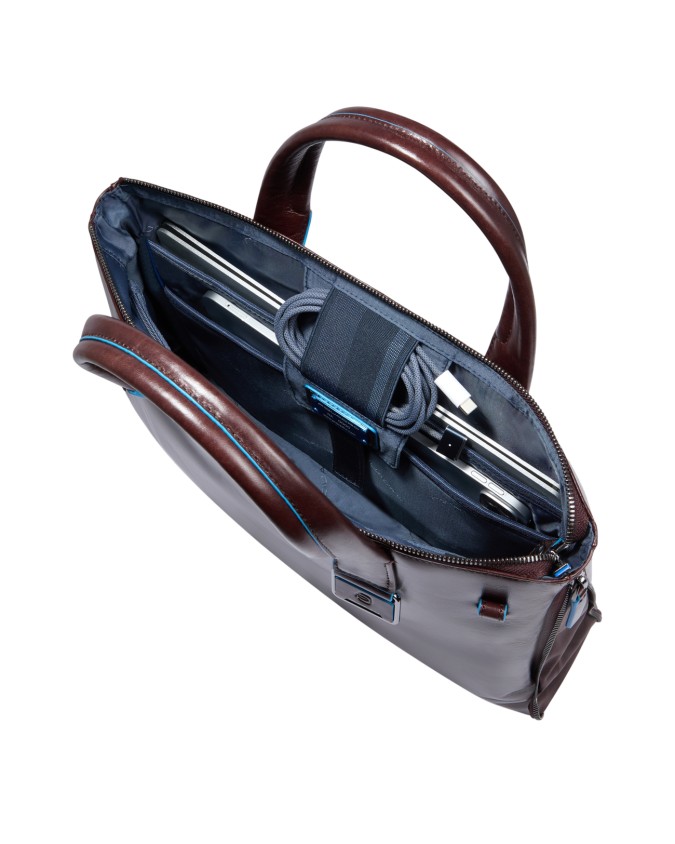 Piquadro - 14'' Leather Laptop Bag...