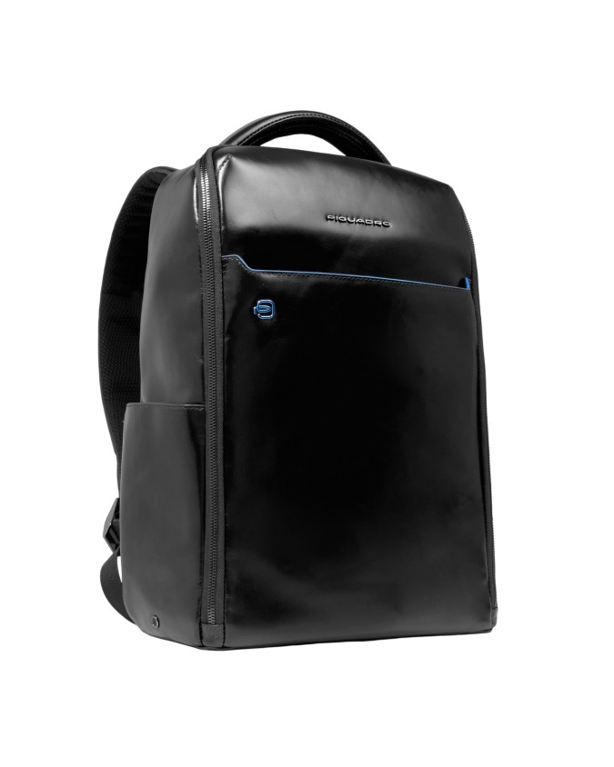  Piquadro - Zaino uomo in pelle fast-check porta pc 14'' Blue