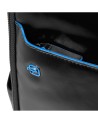  Piquadro - Zaino uomo in pelle fast-check porta pc 14'' Blue