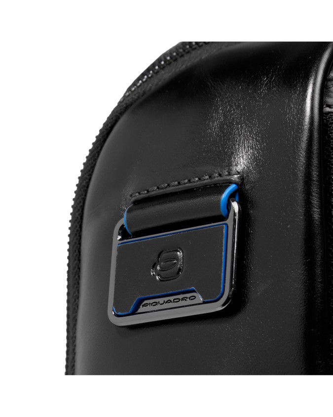  Piquadro - Zaino uomo in pelle fast-check porta pc 14'' Blue