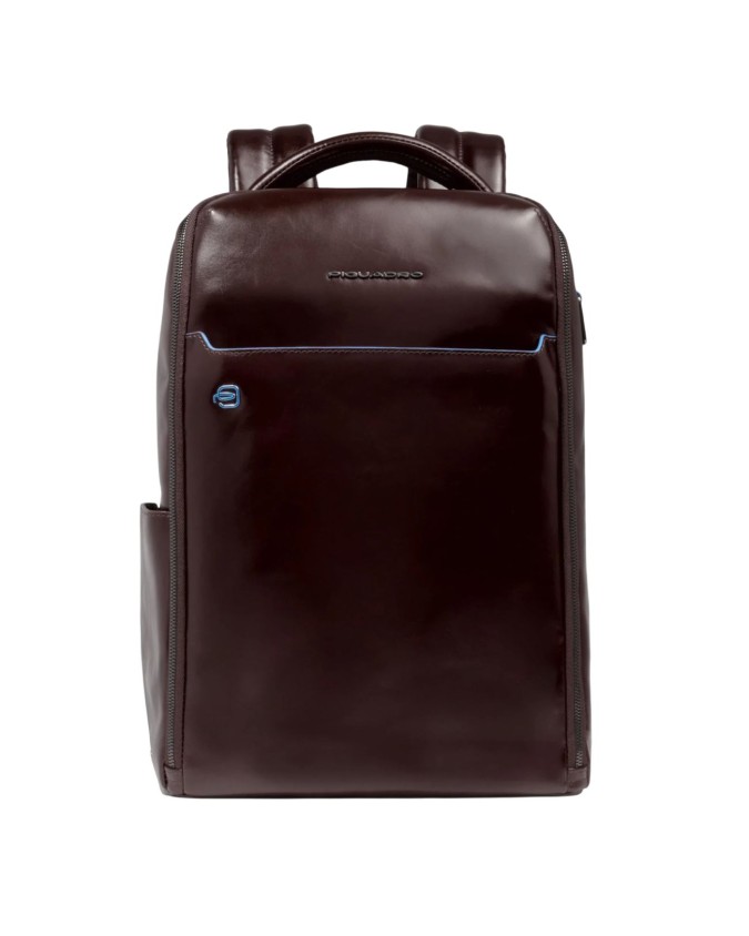  Piquadro - Zaino uomo in pelle fast-check porta pc 14'' Blue
